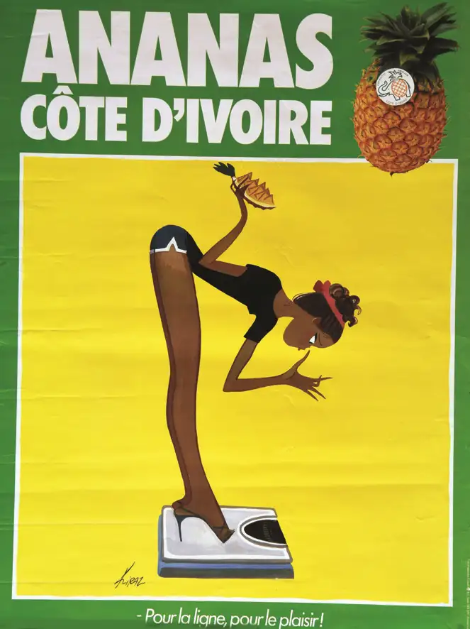 Ananas Côte d’Ivoire vers 1980 - KIRAZ