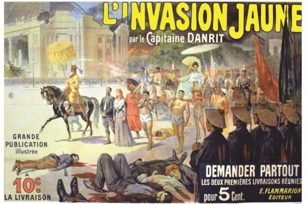 L'Invasion Jaune par le Capitaine Danrit (pseudo du Lt Colonel Briant) - Flammarion vers 1900 - L'Invasion Jaune par le Capitaine Danrit (pseudo du Lt Colonel Briant) - Flammarion vers 1900