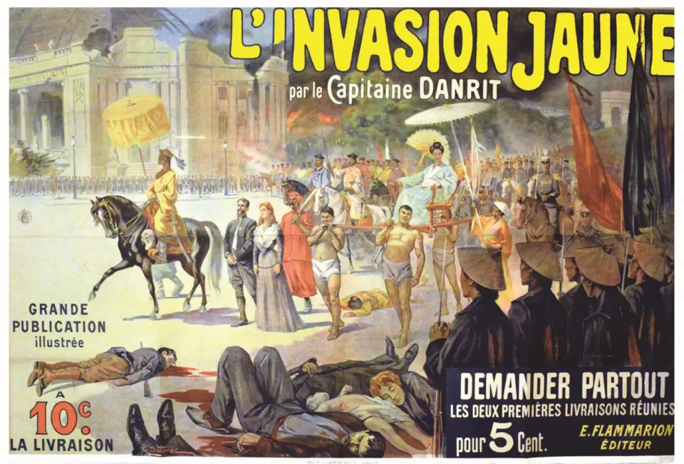 L’Invasion Jaune par le Capitaine Danrit (pseudo du Lt Colonel Briant) – Flammarion vers 1900 - L'Invasion Jaune par le Capitaine Danrit (pseudo du Lt Colonel Briant) - Flammarion vers 1900