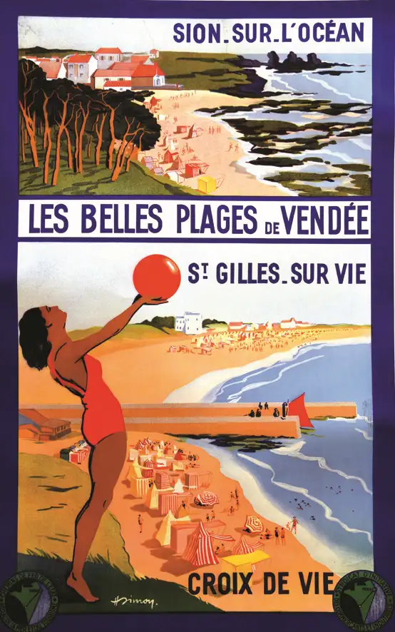 Les Plus Belles Plages de Vendée – St Gilles Croix & Sur Vie Vers 1930 - Les Plus Belles Plages de Vendée - St Gilles Croix & Sur Vie Vers 1930