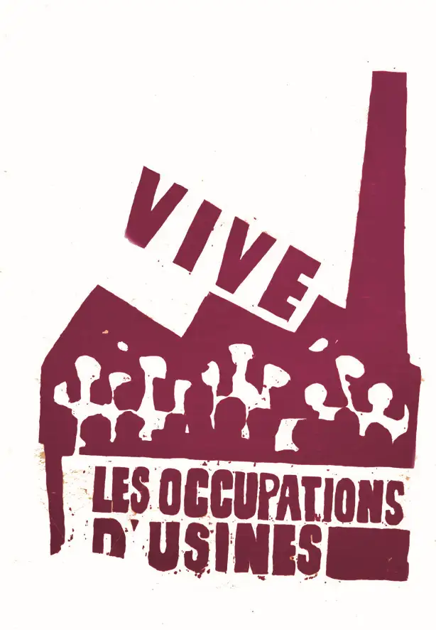 Renault – Vive les occupations d’usines 1968 - Renault - Vive les occupations d'usines 1968