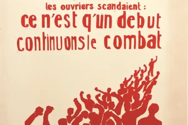 Renault : 18 Juin: Boulogne-Billancourt à la reprise du Travail les Ouvriers scandaient 1968 - Renault : 18 Juin: Boulogne-Billancourt à la reprise du Travail les Ouvriers scandaient 1968