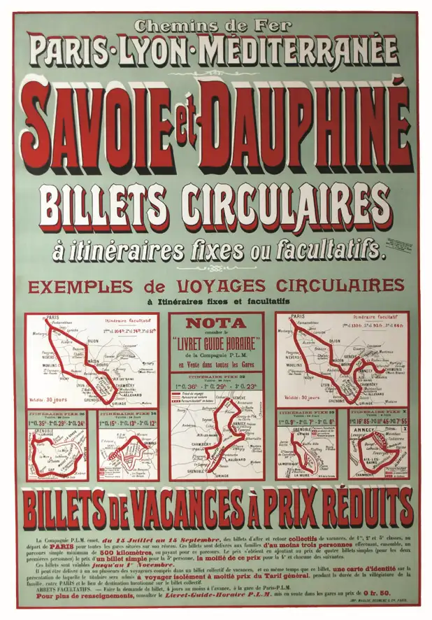 Savoie et Dauphiné vers 1900 - Savoie et Dauphiné vers 1900