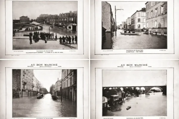 Lot 5 Inondations 1910 : Alfortville - Nogent sur Marne - Charenton - Vitry - Villeneuve St Georges 1910 - Lot 5 Inondations 1910 : Alfortville - Nogent sur Marne - Charenton - Vitry - Villeneuve St Georges 1910