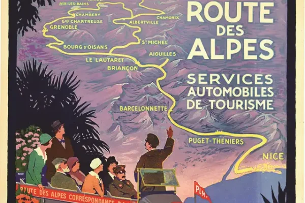 La Route des Alpes vers 1930 - La Route des Alpes vers 1930