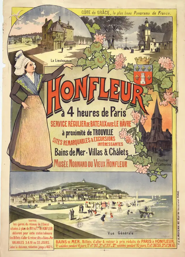 Honfleur – Côte de Grace vers 1900 - Honfleur - Côte de Grace vers 1900