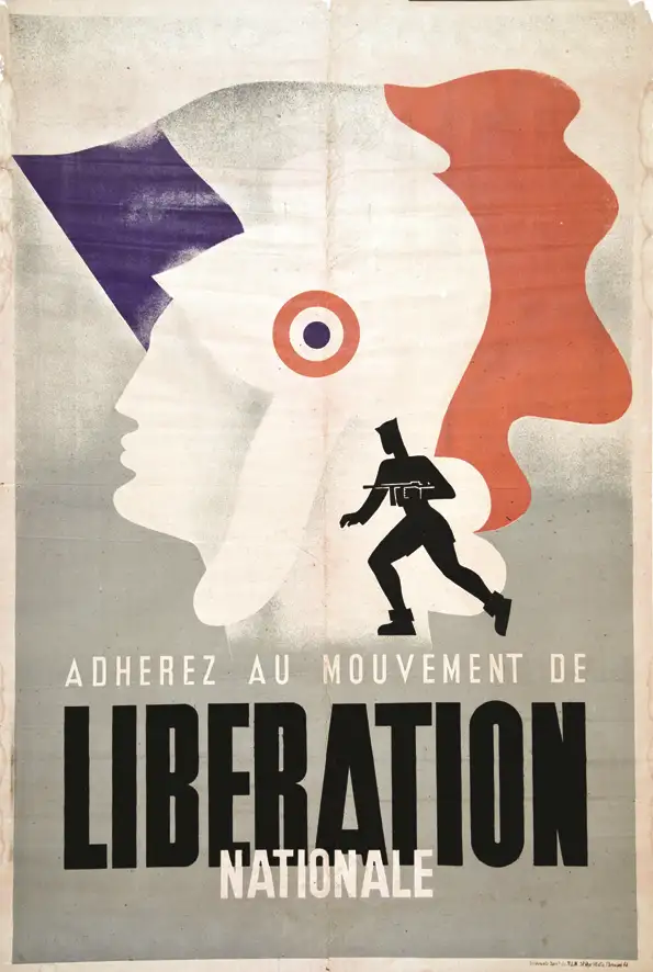 Adhérez au Mouvement de Libération Nationale vers 1944 - Adhérez au Mouvement de Libération Nationale vers 1944