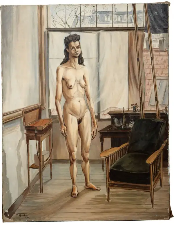 Nu dans l’atelier, 1944 - GRUBER Francis (1912-1948)