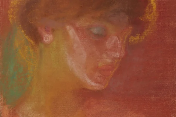 Portrait de femme, vers 1908-1909 - Frantisek KUPKA (Opocno 1871- Puteaux 1957)