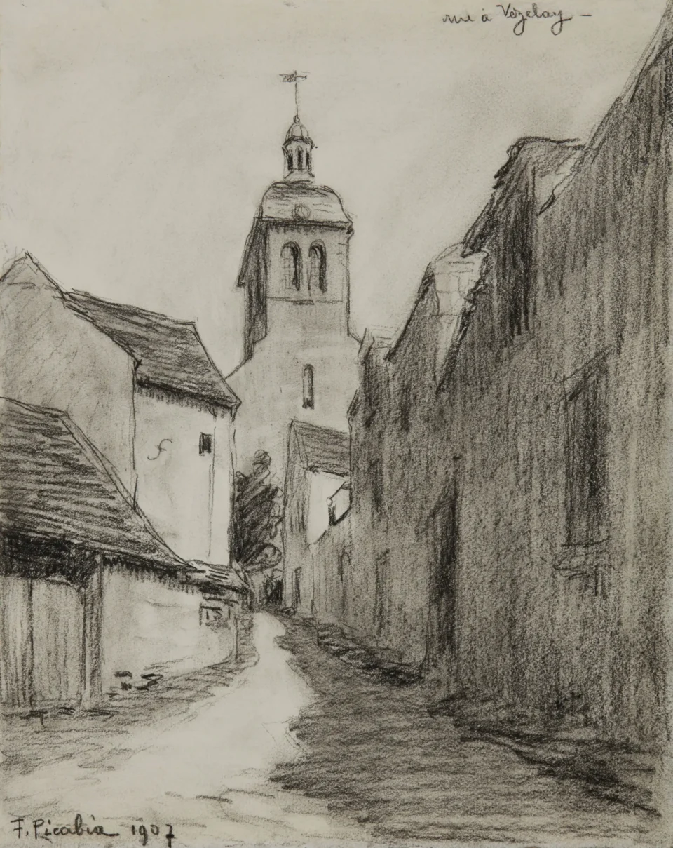 Rue à Vezelay - Francis PICABIA (1879-1953)