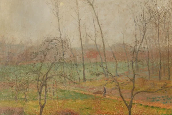 Jardin à Nesle la Vallée - Gustave LOISEAU (Paris 1865-1935)