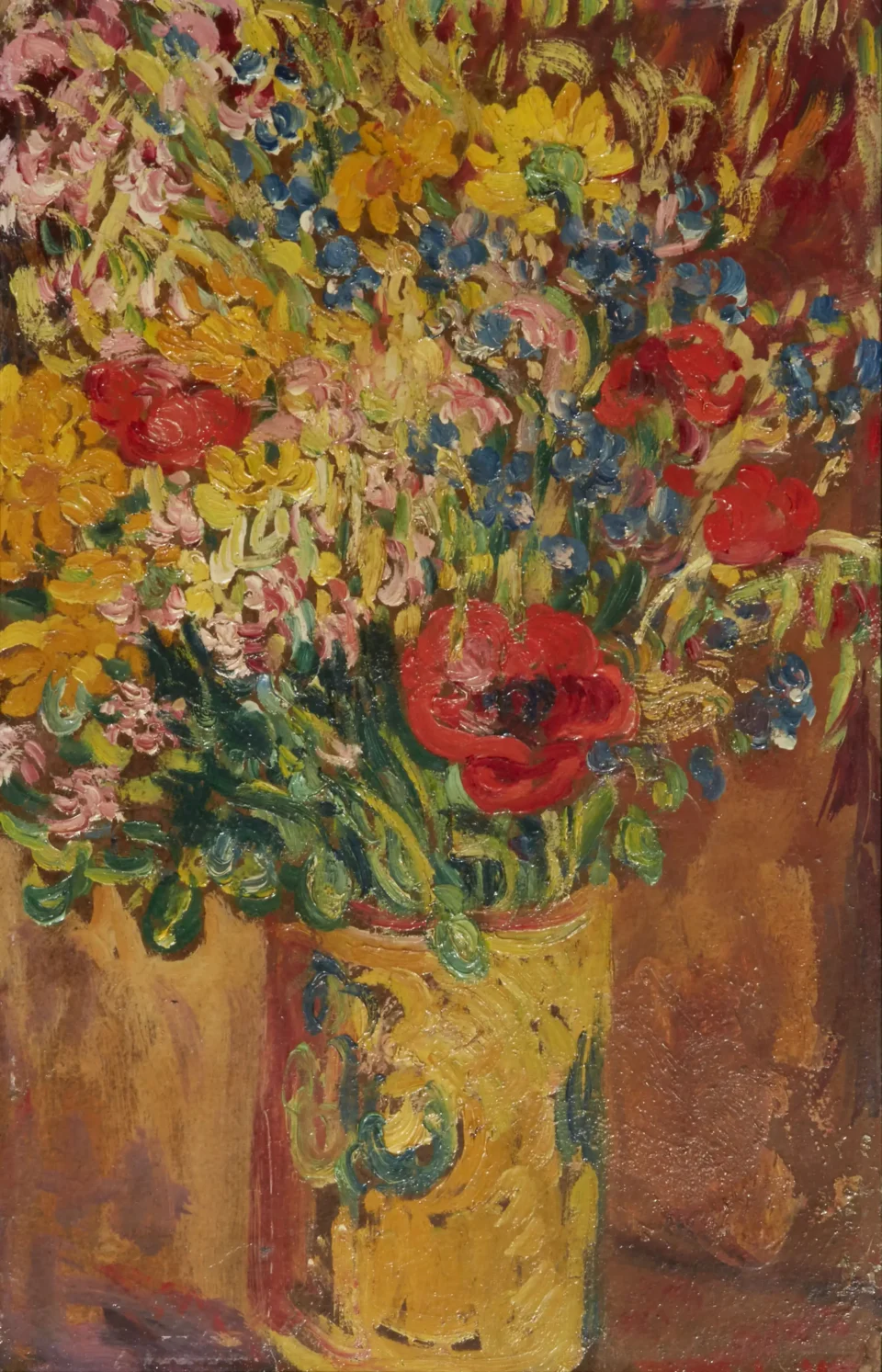 Bouquet champêtre - Louis VALTAT (Dieppe 1869 - Paris 1952)