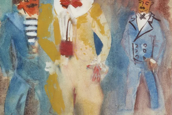 Clown - Jean DUFY (Havre 1888- Boussay 1964)