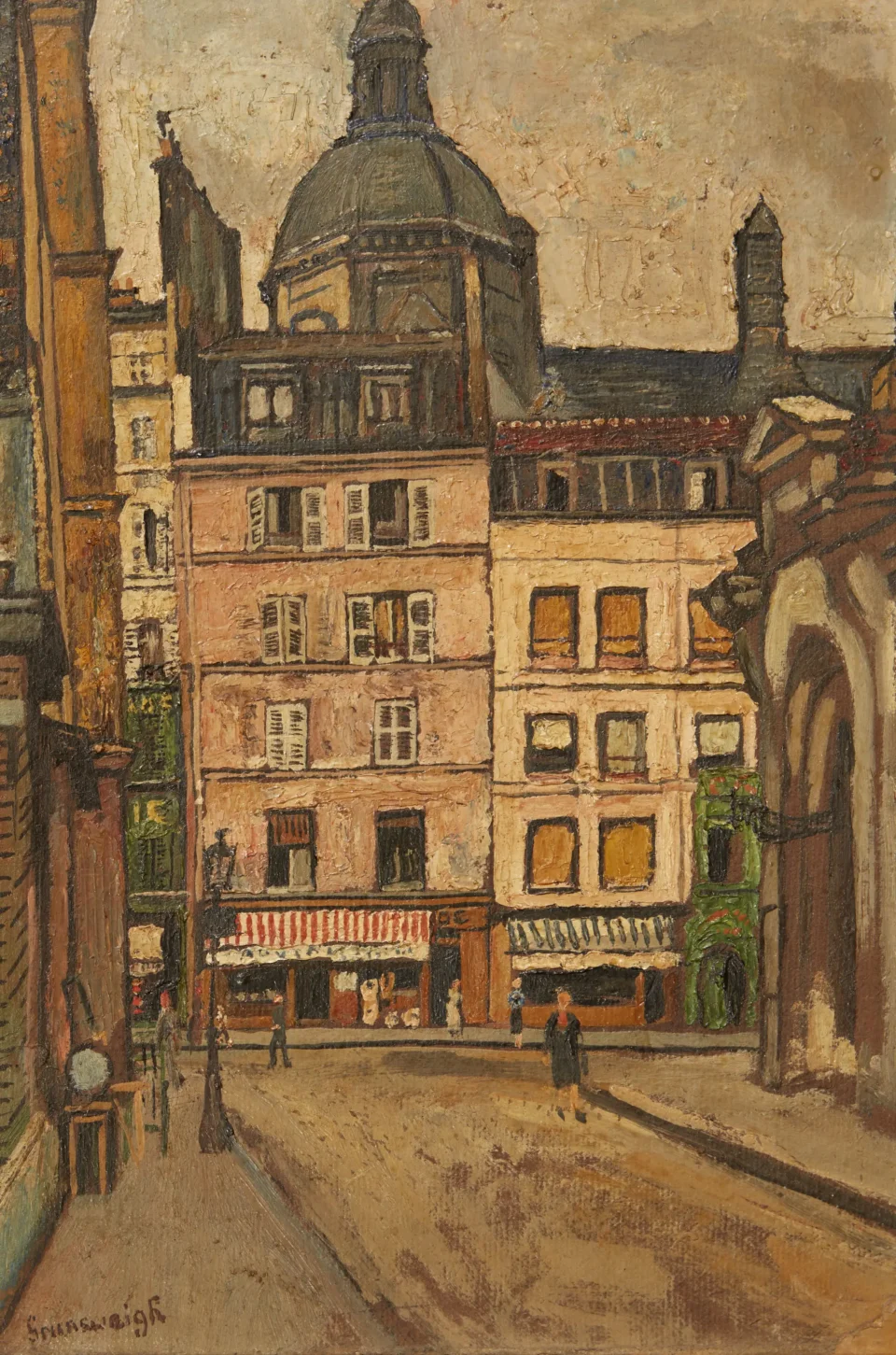 Rue Neuve Saint Pierre, Paris - Nathan GRUNSWEIGH (Cracovie 1880 - Déporté en 1943)