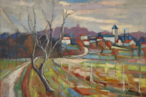 Village du Périgord, circa 1943-44 - Camille HILAIRE (Metz 1916- 2004)