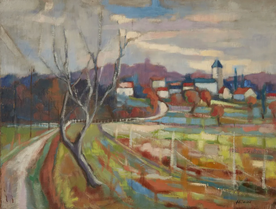 Village du Périgord, circa 1943-44 - Camille HILAIRE (Metz 1916- 2004)