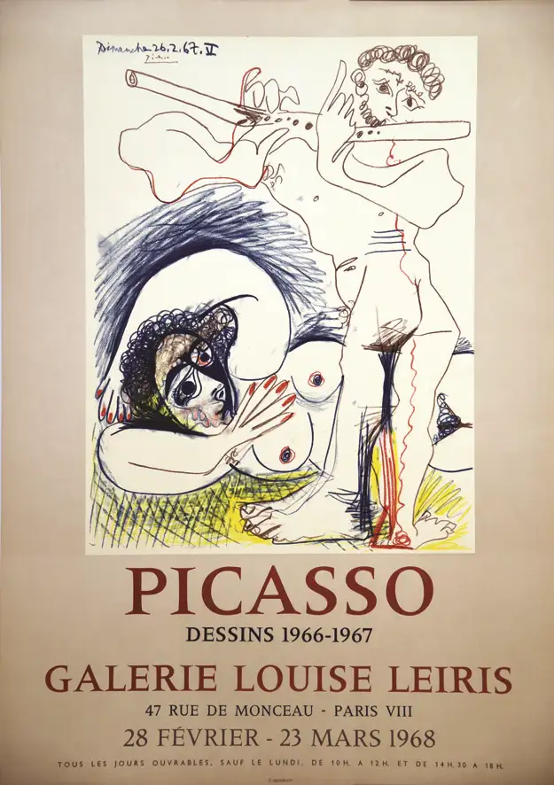 Lot de 25 Affiches de Picasso années 1960 – 1970 – 1980 - PABLO PICASSO ( 1881 - 1973 )