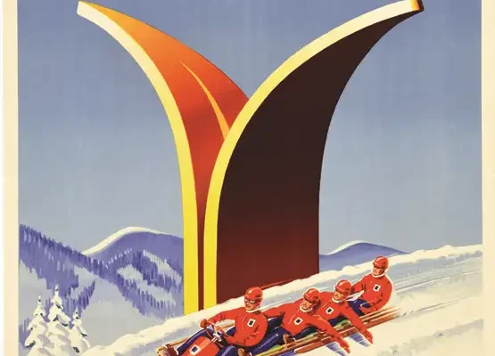 Air France - Sports d'Hiver vers 1950 - Air France - Sports d'Hiver vers 1950