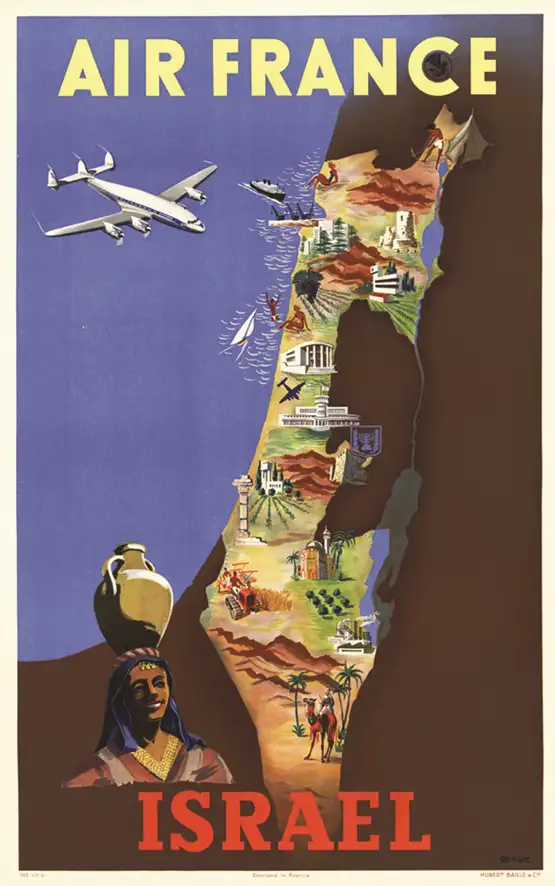 Air France Israel 1951 - Air France Israel 1951