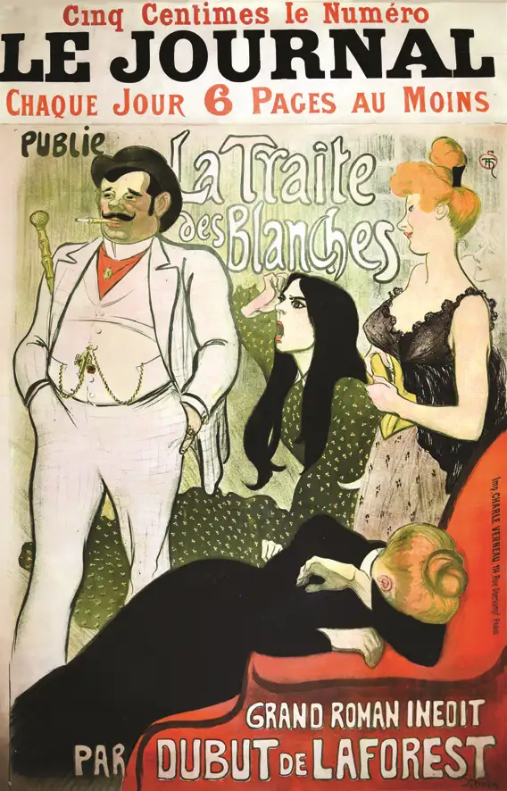 La Traite des Blanches vers 1900 - La Traite des Blanches vers 1900