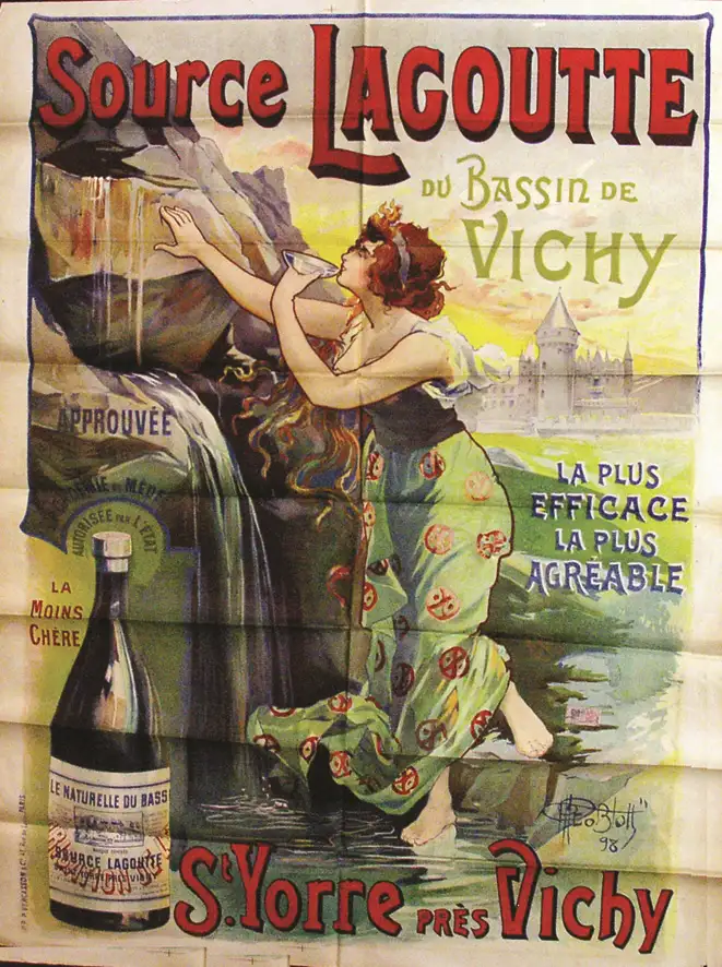 Vichy La Source Lagoutte 1898 - Vichy La Source Lagoutte 1898