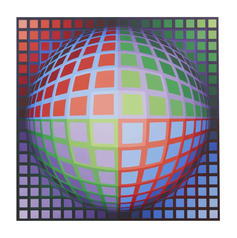 Vega-Pi, 1978-1992 - Victor VASARELY (1908-1997)