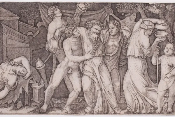 BACCHANALE - Marc - Antoine RAIMONDI 1480 - 1527