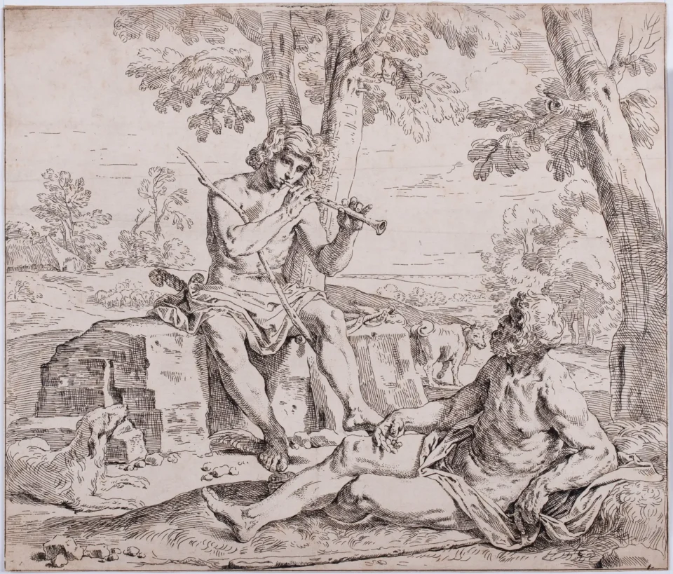 MERCURE ET ARGUS - Simone CANTARINI 1612 - 1648