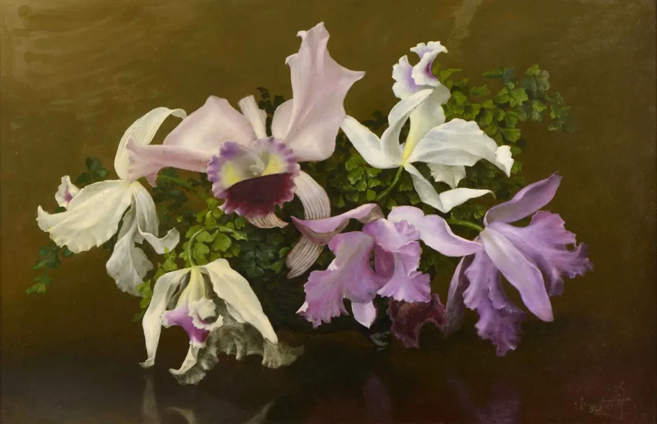 Bouquet d’orchidées - Lev TCHISTOVSKY (1902-1969)