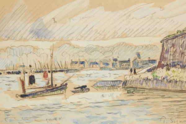 Port breton, vers 1925 - SIGNAC Paul (1863-1935)