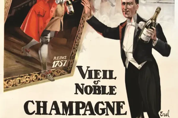 Champagne Henri Abelé Viel & Noble vers 1920 Reims (Marne) - EREL