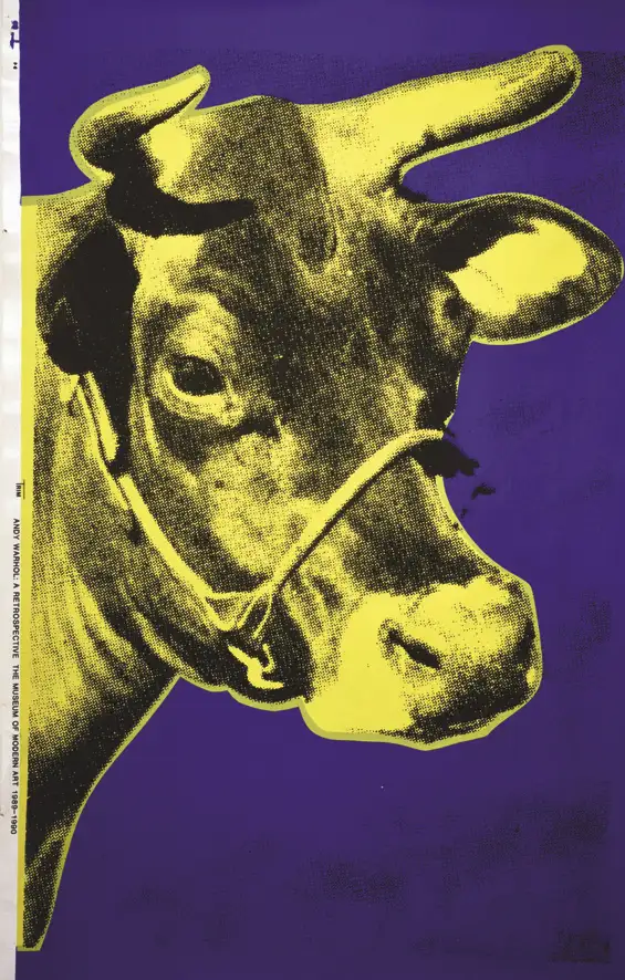 Yellow Cow – Museum of Modern Art 1989 - WARHOL ANDY