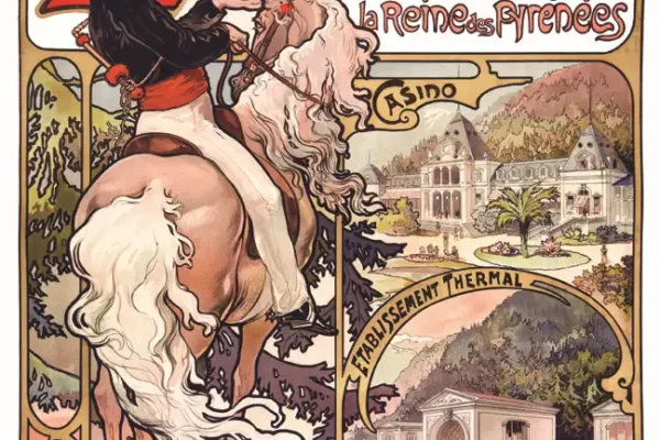 Luchon - La Reine des Pyrénées 1895 - MUCHA ALPHONSE