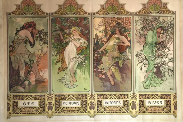 Les Quatre Saisons 1896 - MUCHA ALPHONSE