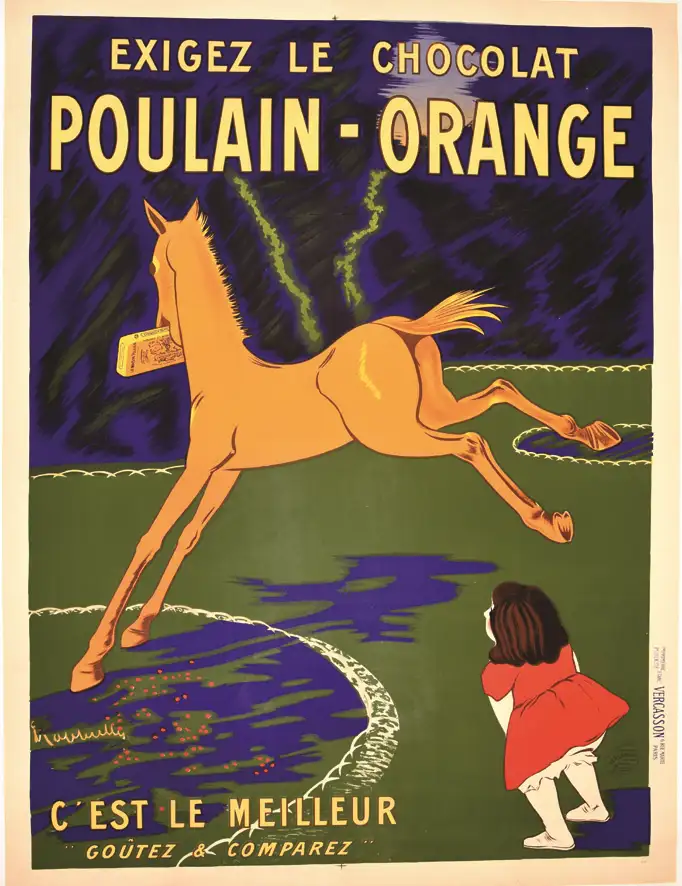 Poulain – Orange – C’est le meilleur 1911 - CAPPIELLO LEONETTO