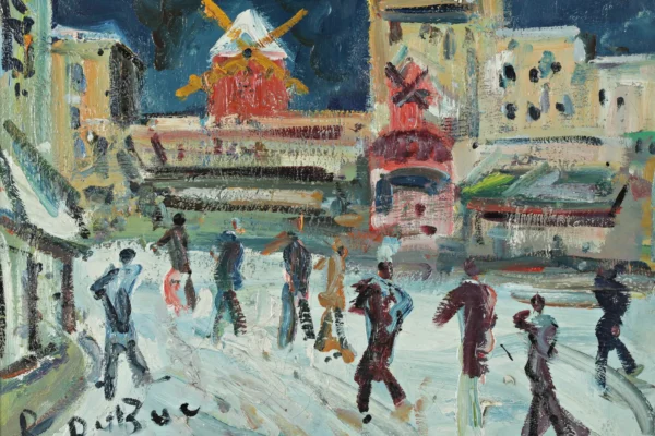 Le moulin de la galette - Roland DUBUC (1924-1998)