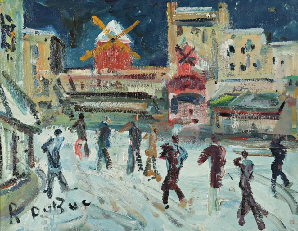 Le moulin de la galette - Roland DUBUC (1924-1998)