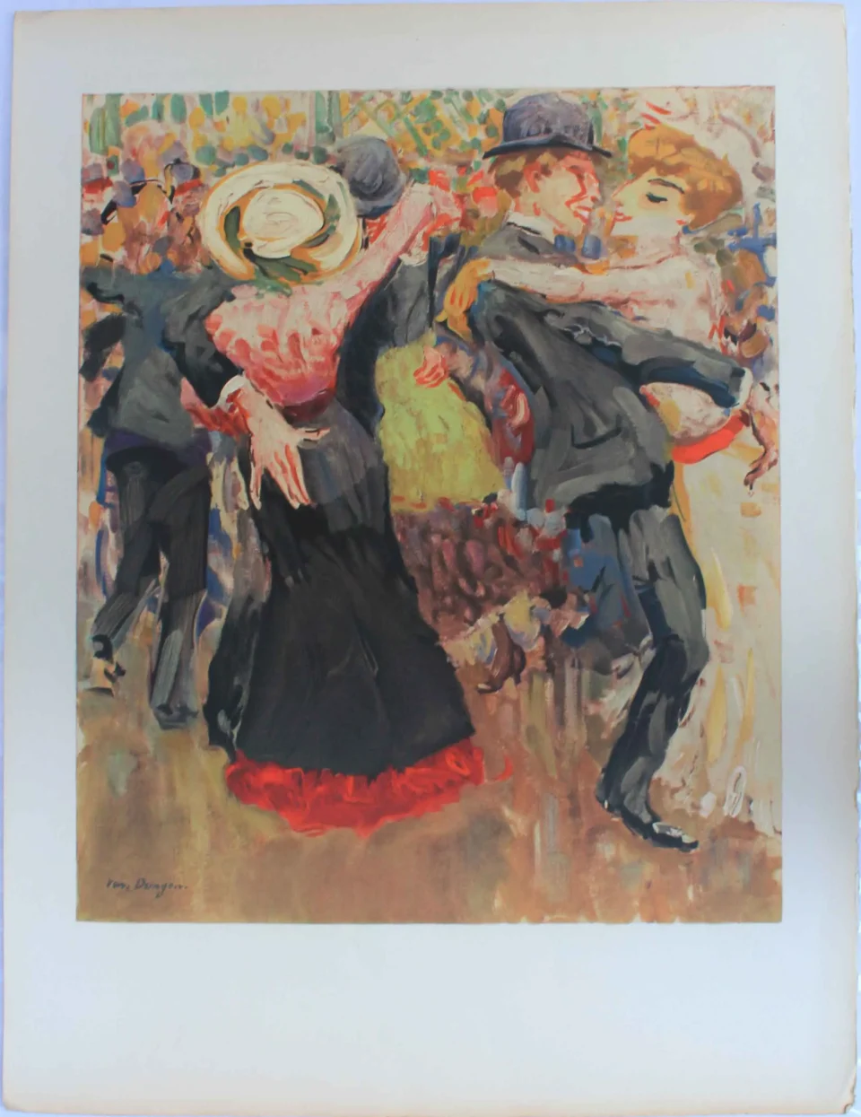 Le Bal au moulin de la galette. - D'après VAN DONGEN Kees (1877-1968)