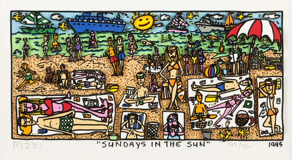 Sundays In The Sun, 1995 - RIZZI James (1950-2011)