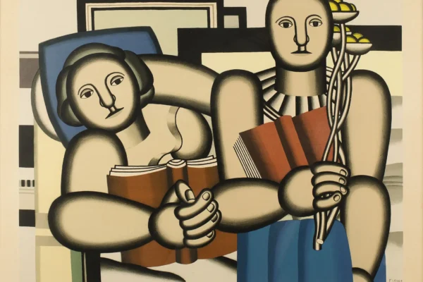 La Lecture. 1953 - LEGER Fernand (1881-1955)