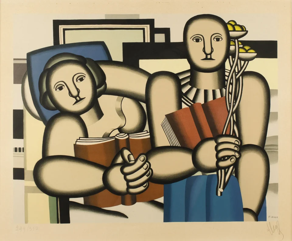 La Lecture. 1953 - LEGER Fernand (1881-1955)