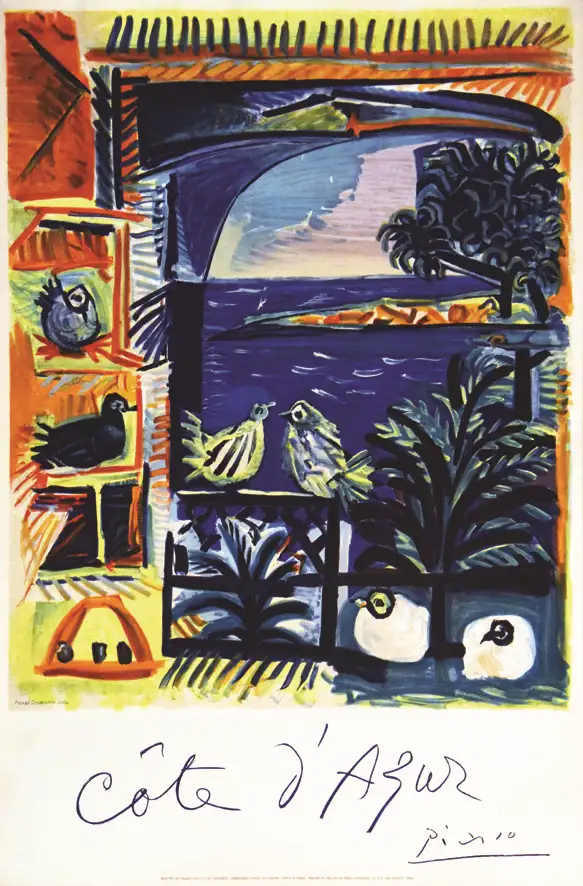 Côte d’Azur Baie de Cannes - PICASSO PABLO