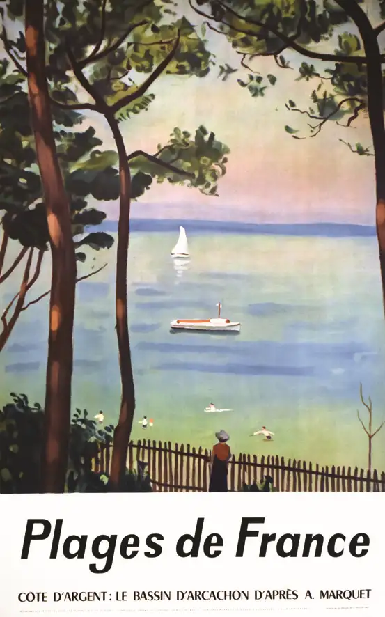 Arcachon Plages de France - MARQUET ALBERT