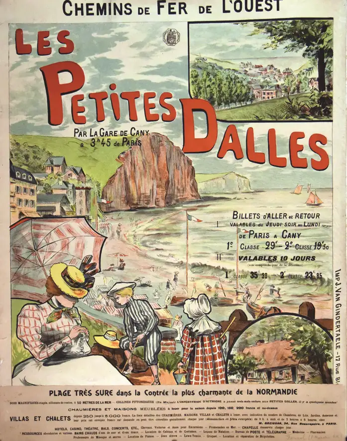 Les Petites Dalles VERS 1900 - FERNEL