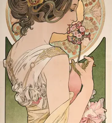 La Primevère - MUCHA ALPHONSE