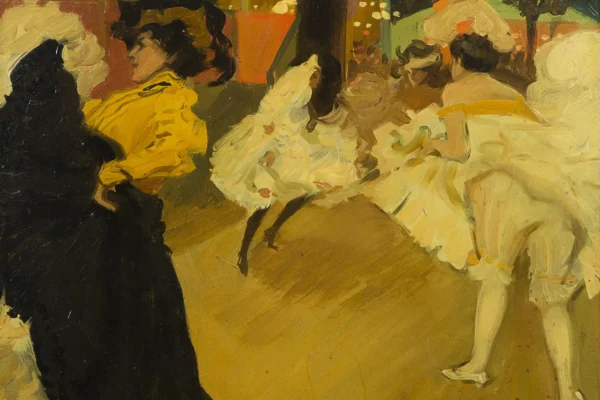 Le French-Cancan - Tony MINARTZ (Cannes 1873 - 1944) <br>