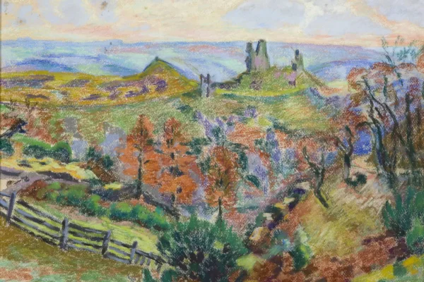 Paysage de la Creuse - Armand GUILLAUMIN (Paris 1841-Orly 1927) <br>