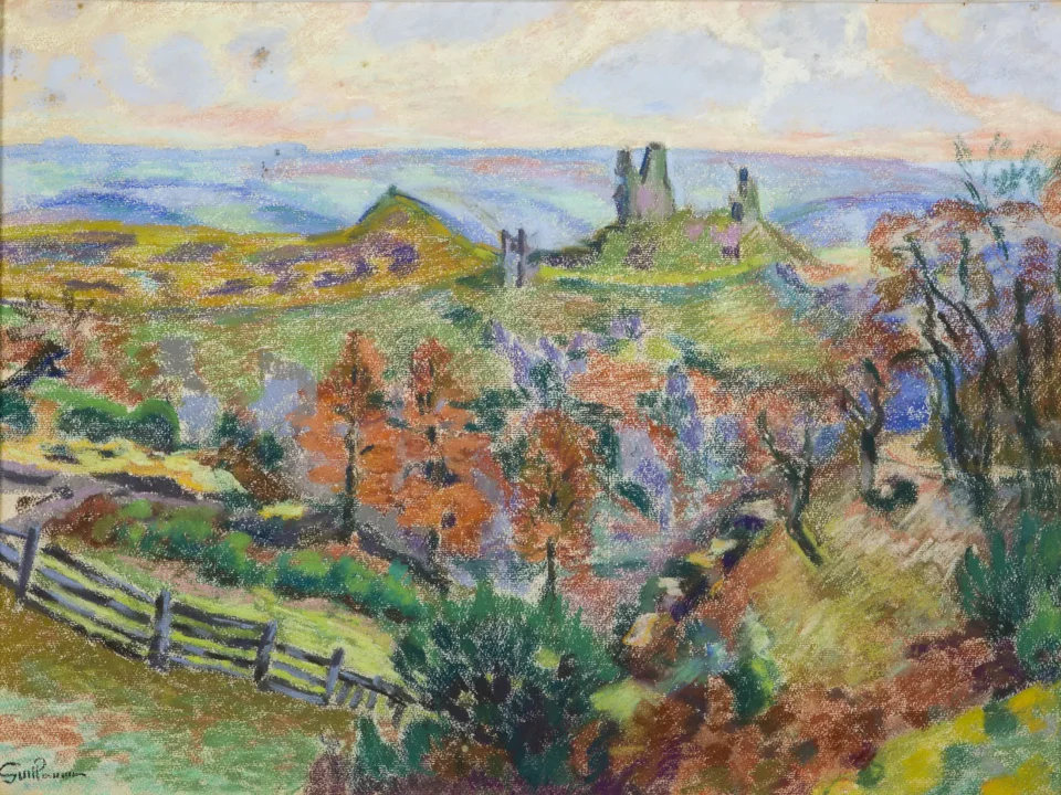 Paysage de la Creuse - Armand GUILLAUMIN (Paris 1841-Orly 1927) <br>