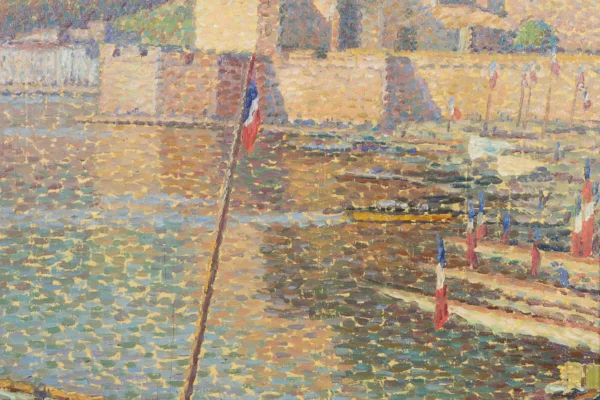 Le port de Collioure - Henri MARTIN (1860 - 1943) <br>