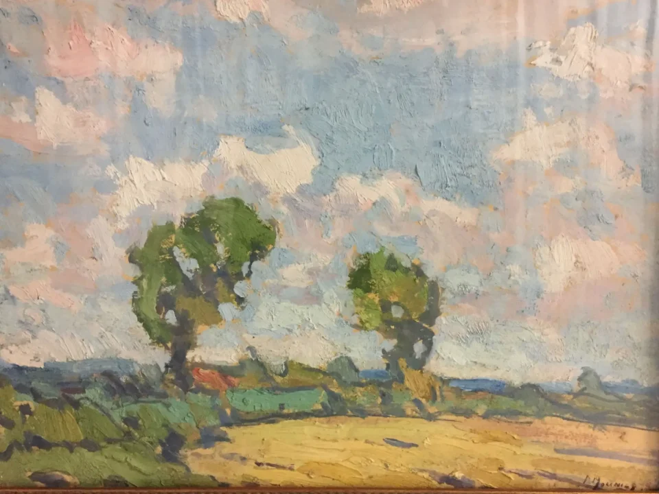 Paysage - Pierre MOLINIER (Agen 1900- Bordeaux 1976) <br>